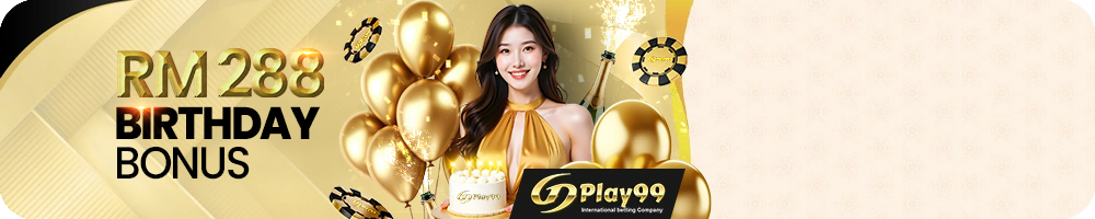 gdplay birthday bonus RM288